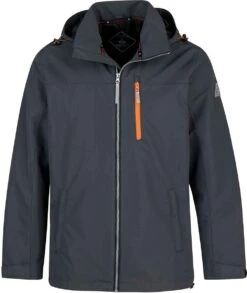 BJØRNSON Remco Regenjas / Zomerjas Zomer Heren - Waterdicht - Maat 3XL - Antra