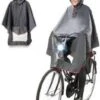 Poncho Regenponcho - Fietsponcho Fiets - Koplampproof Transparant - één Maat Kleur Zwart -Regenjassenwinkel 1012x1200