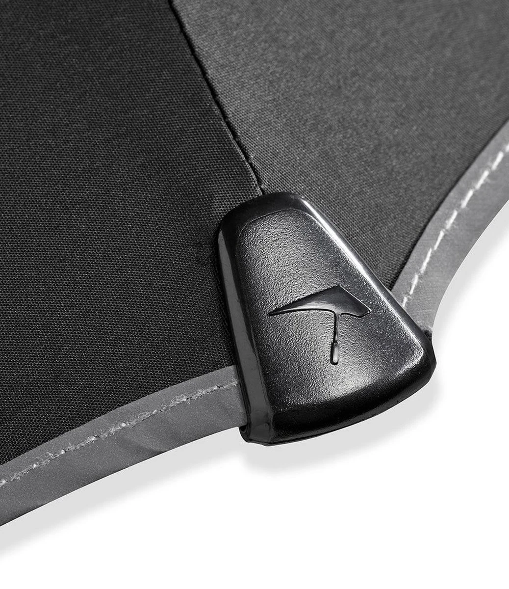 Senz Mini Automatic Foldable Paraplu Black Reflective 9 Senz Mini Automatic Foldable Paraplu Black Reflective - Afbeelding 7