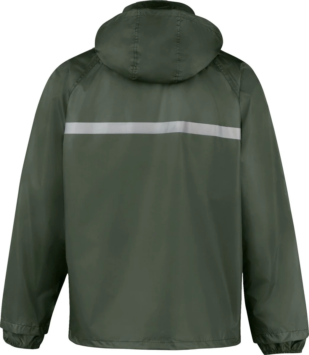 BJØRNSON Dusch Regenpak Dames & Heren - Waterdicht - Maat L - Olijfgroen 14 BJØRNSON Dusch Regenpak Dames & Heren - Waterdicht - Maat L - Olijfgroen - Afbeelding 12
