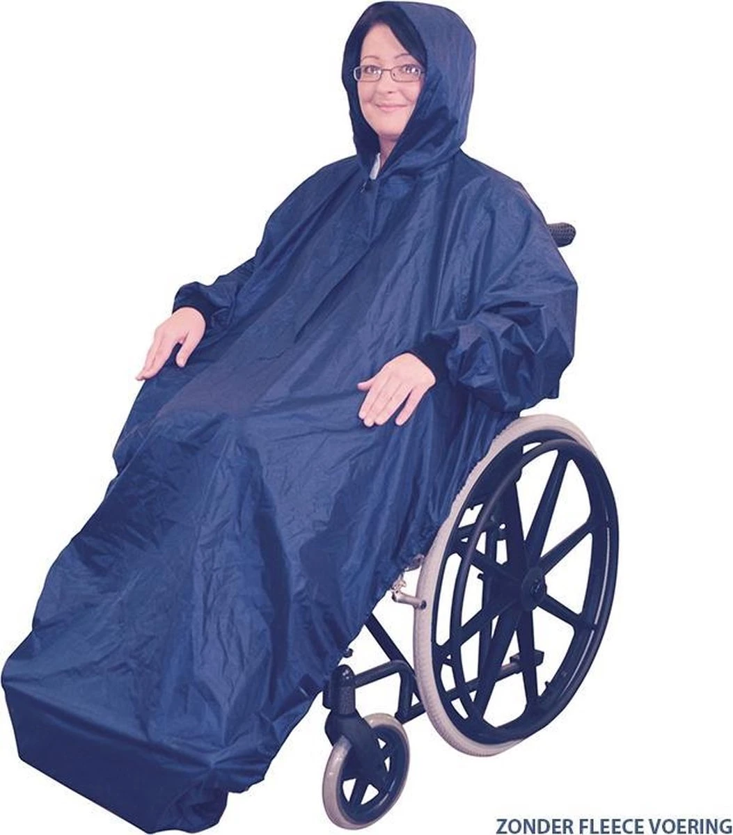 Aidapt Regenjas Met Mouwen - 100% Waterdicht 3 Aidapt Regenjas Met Mouwen - 100% Waterdicht