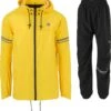 AGU Original Regenpak Essential - Geel/Zwart - L - Dames & Heren - Waterdicht & Ademend -Regenjassenwinkel 1060x1200 1