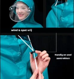 Simple Lifestyle® Universeel Regenjas Bromfiets Hoes Scooter Regenponcho Beenkleed - Zwart 21 Simple Lifestyle® Universeel Regenjas Bromfiets Hoes Scooter Regenponcho Beenkleed - Zwart -Regenjassenwinkel 1124x1200