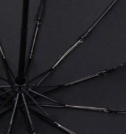 FlinQ Stormparaplu - Windbestendig - Snelheden Tot 120 Km/h - Zwart - Uitschuifbaar -Regenjassenwinkel 1131x1200