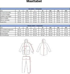 C-Line Regenpak Met Capuchon - Reflecterende Jas - Nieuw Model - Volwassen Maat L -Regenjassenwinkel 1136x1200 2