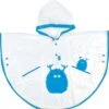 Clima Bisetti - Regenponcho Kinderen Blauw 4-6 Jaar - Regenponcho Peuter - Regenponcho Kind