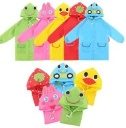 Poncho Regenponcho - Kinder Regenjas - Kinderjas - 4-6 Jaar - Regenjas - One Size - Roze Konijn -Regenjassenwinkel 1175x1200 1