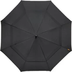 Falcone - Luxe Golfparaplu - Glasfiber Baleinen - Ø 130 Cm - Zwart -Regenjassenwinkel 1196x1200 9