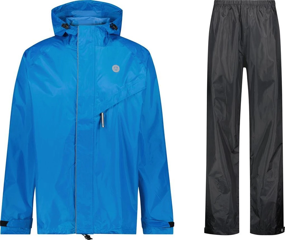 AGU Passat Regenpak Essential - Blauw - L - Dames & Heren - Waterdicht 21 AGU Passat Regenpak Essential - Blauw - L - Dames & Heren - Waterdicht - Afbeelding 19