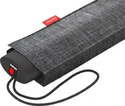 Reisenthel Umbrella Pocket Mini Opvouwbare Mini Paraplu - ø 97 Cm - Twist Silver Grijs -Regenjassenwinkel 1200x1019