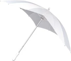 Impliva - Hartvormige Paraplu - UV-Bescherming - Ø 84 Cm - Wit -Regenjassenwinkel 1200x1030