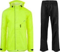 AGU Passat Regenpak Essential - Fluo Geel - M - Dames & Heren - Waterdicht