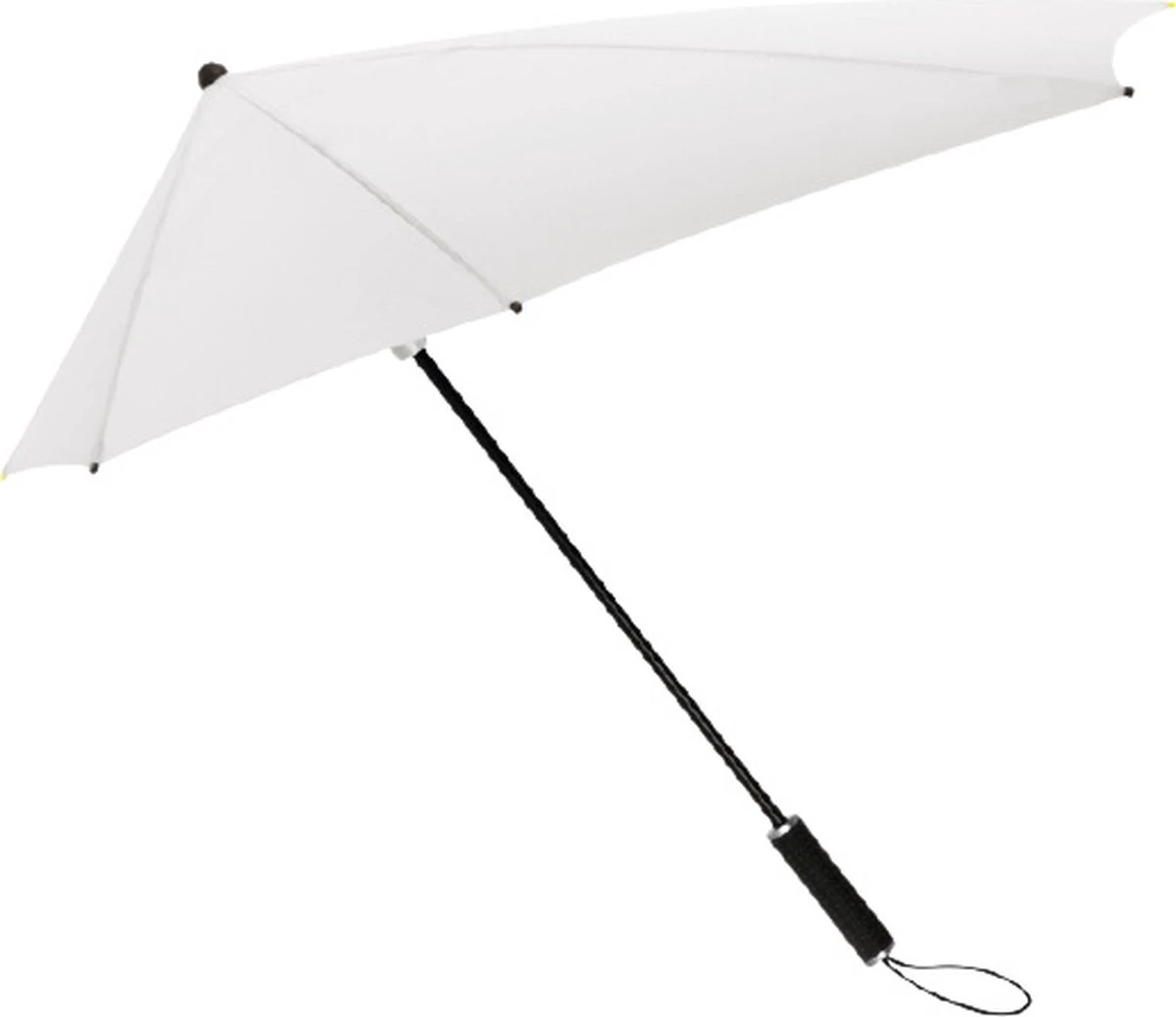 STORMaxi - Stormparaplu - Geschikt Voor Windvlagen Tot 100km/h - Ø 100 Cm - Wit 7 STORMaxi - Stormparaplu - Geschikt Voor Windvlagen Tot 100km/h - Ø 100 Cm - Wit - Afbeelding 5
