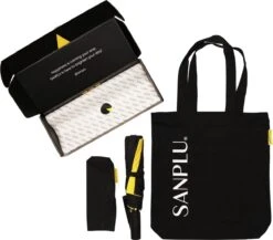 Sanplu® Original Stormparaplu - Opvouwbaar - Inklapbaar - Stormbestendig - Incl. Tas -Regenjassenwinkel 1200x1055