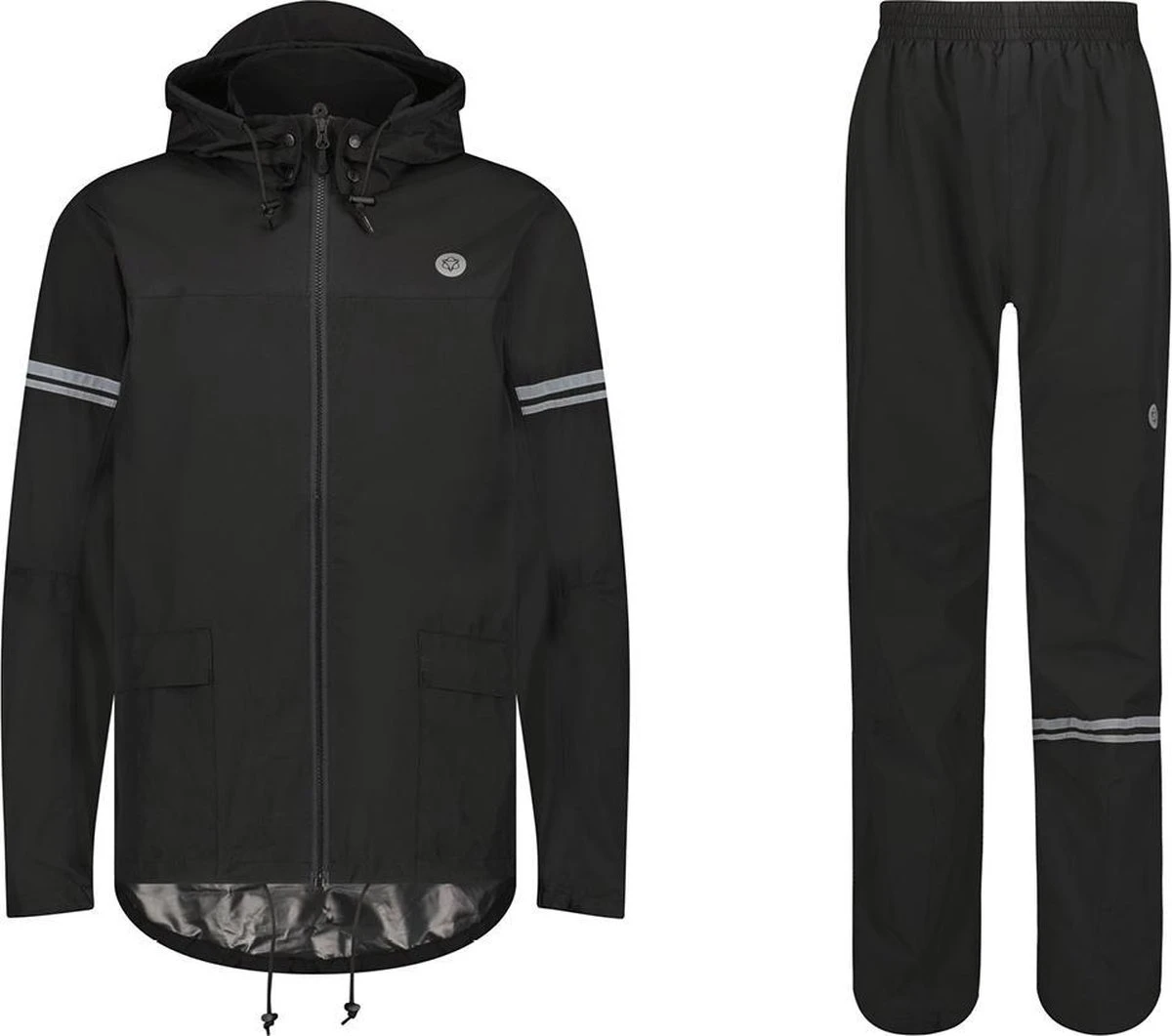 AGU Original Regenpak Essential - Zwart - XXXL - Dames & Heren - Waterdicht & Ademend 18 AGU Original Regenpak Essential - Zwart - XXXL - Dames & Heren - Waterdicht & Ademend - Afbeelding 16