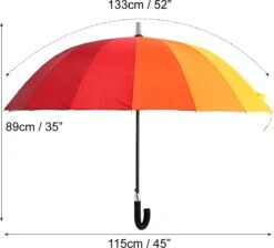 Biggdesign Moods Up Regenboog Paraplu - Windbestendig - Lichte Design - Voor Heren En Dames - Ø110 Cm 25 Biggdesign Moods Up Regenboog Paraplu - Windbestendig - Lichte Design - Voor Heren En Dames - Ø110 Cm -Regenjassenwinkel 1200x1089 1
