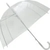 Smati Transparant Basic Paraplu Ø85cm - Wit