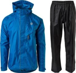 AGU Passat Regenpak Essential - Blauw - XL - Dames & Heren - Waterdicht