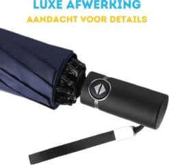 Stormparaplu - Paraplu - Opvouwbaar - Reflecterend - Automatisch Omgekeerd Uitklapsysteem - Windbestendig Tot 140 Km/h - Incl. Luxe Beschermhoes 21 Stormparaplu - Paraplu - Opvouwbaar - Reflecterend - Automatisch Omgekeerd Uitklapsysteem - Windbestendig Tot 140 Km/h - Incl. Luxe Beschermhoes -Regenjassenwinkel 1200x1169 1