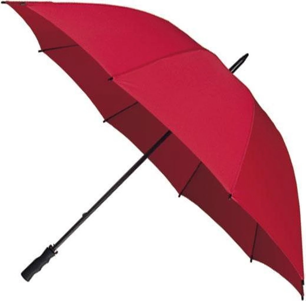 Falcone - Golfparaplu - Extra Sterk - Ø 130 Cm - Rood 4 Falcone - Golfparaplu - Extra Sterk - Ø 130 Cm - Rood - Afbeelding 2