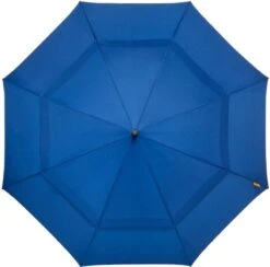 Falcone - Luxe Golfparaplu - Glasfiber Baleinen - Ø 130 Cm - Blauw -Regenjassenwinkel 1200x1185 3