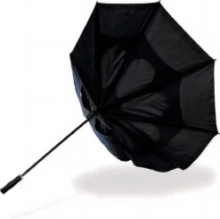 XL Stormproof Paraplu - Storm Bestendig - Ø Ca. 130CM - Zwart - Stormparaplu - Paraplu Volwassenen -Regenjassenwinkel 1200x1191