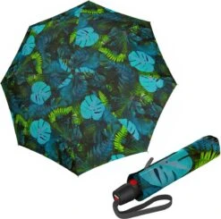 Knirps T-200 Duomatic Opvouwbare Paraplu M - Utopia Indigo