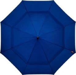 Falcone - Luxe Golfparaplu - Glasfiber Baleinen - Ø 130 Cm - Blauw -Regenjassenwinkel 1200x1192 4