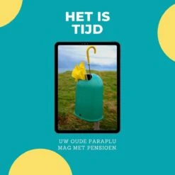 Paraplu - Stormparaplu - Opvouwbaar - Storm- En Regenbestendig - Automatisch Uitklapbaar - Zwart -Regenjassenwinkel 1200x1200 1