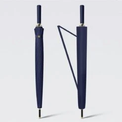 Merkloos Luxe Stormparaplu -Stormparaplu-24ribben-extra Sterk Paraplu-mooie Paraplu-windkracht 8 Paraplu -Regenjassenwinkel 1200x1200 100