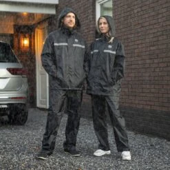 Infinity Goods Regenpak - Dames & Heren - Maat XL - Waterdicht & Ademend - Reflecterend - Zwart -Regenjassenwinkel 1200x1200 184