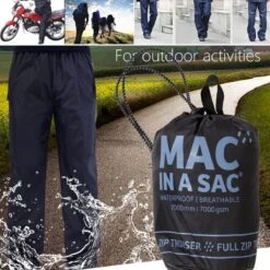 Mac In A Sac Regenbroek - Maat XL - Unisex - Zwart -Regenjassenwinkel 1200x1200 210