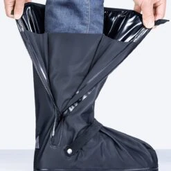 Somstyle Overschoenen - Maat 43-45 - Schoenovertrekken - Waterdicht & Reflecterend - Unisex - Hoog - Donkerblauw -Regenjassenwinkel 1200x1200 232