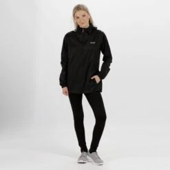 Regatta Pack-It II Regenjas - Maat 44 - Vrouwen - Zwart -Regenjassenwinkel 1200x1200 237