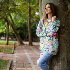 BiggDesign Faces - Dames Regenjas Waterdicht - Regenpak - Maat M -Regenjassenwinkel 1200x1200 242