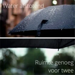 Bushifi Stormparaplu Paraplu - Opvouwbaar - Zwart - 10 Panelen - Polsband -Regenjassenwinkel 1200x1200 35