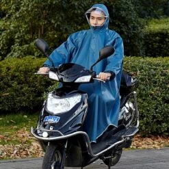 Fuegobird - Poncho Regenponcho - Fiets Wandel Motor - Outdoor Poncho - Kwaliteit Poncho - One Size - Unisex Cyan -Regenjassenwinkel 1200x1200 375