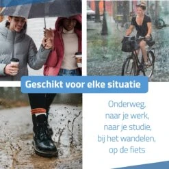 GOAT Outdoor® Stormparaplu - Paraplu - Opvouwbaar - Windproof Tot 100kmp/u - ⌀ 105 Cm - Paraplu - Zwart -Regenjassenwinkel 1200x1200 68