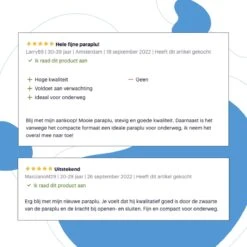 GOAT Outdoor® Stormparaplu - Paraplu - Opvouwbaar - Windproof Tot 100kmp/u - ⌀ 105 Cm - Paraplu - Zwart -Regenjassenwinkel 1200x1200 72