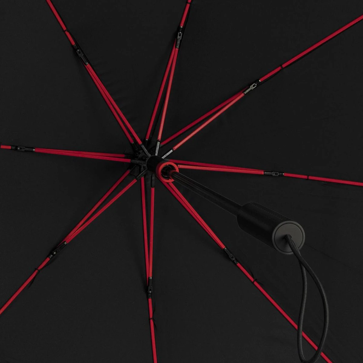 STORMaxi Stormparaplu 100km/h - Rood 6 STORMaxi Stormparaplu 100km/h - Rood - Afbeelding 4