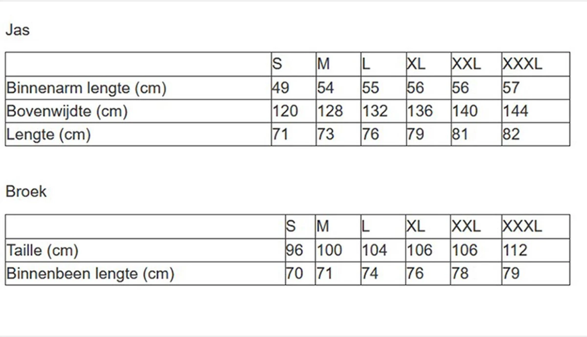 Merkloos Regenpak - Donkerblauw XXXL 5 Merkloos Regenpak - Donkerblauw XXXL - Afbeelding 3