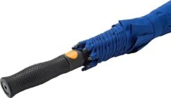Falcone - Luxe Golfparaplu - Glasfiber Baleinen - Ø 130 Cm - Blauw -Regenjassenwinkel 1200x691