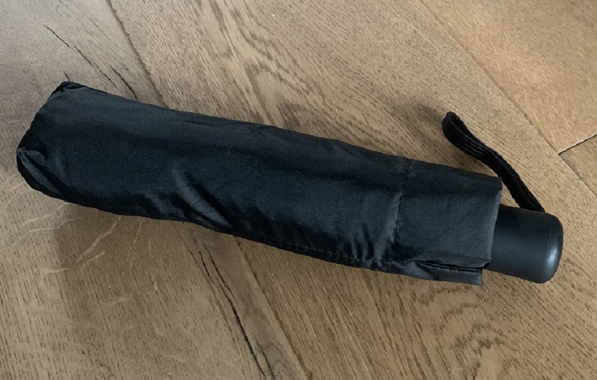 HUISSON Paraplu Stormparaplu Automatisch Uit En Inklapbaar Opvouwbaar Lichtgewicht 330 Gram Windproof Zwart 4 HUISSON Paraplu Stormparaplu Automatisch Uit En Inklapbaar Opvouwbaar Lichtgewicht 330 Gram Windproof Zwart - Afbeelding 2