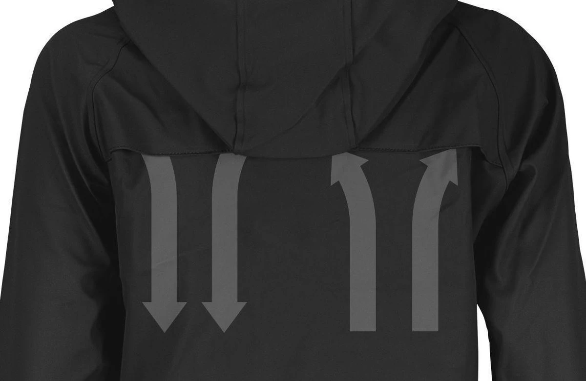 Ralka Regenjas Dames - Mizzle - Zwart - Maat 38 17 Ralka Regenjas Dames - Mizzle - Zwart - Maat 38 - Afbeelding 15