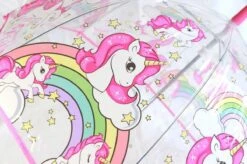 Kids Licensing Paraplu Unicorn + Rugzak Meisjes | Doorzichtige Koepelparaplu Ø70cm Kind | Eenhoorn Gymtas US01 -Regenjassenwinkel 1200x799 16