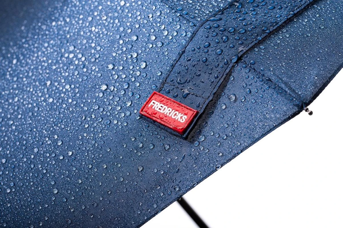 Merkloos Fredricks - Sterke Compacte Opvouwbare Tasformaat Paraplu - Stormbestendig >100 Km/u - Opent En Sluit Automatisch - Ø 97cm - Waterafstotende Teflon Coating - Sneldrogend - Donkerblauw 5 Merkloos Fredricks - Sterke Compacte Opvouwbare Tasformaat Paraplu - Stormbestendig >100 Km/u - Opent En Sluit Automatisch - Ø 97cm - Waterafstotende Teflon Coating - Sneldrogend - Donkerblauw - Afbeelding 3
