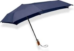 Senz Automatic Deluxe Opvouwbare Stormparaplu Midnight Blue -Regenjassenwinkel 1200x822