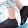 Siliconen Unisex Waterdichte Overschoenen Zwart Maat L 39-44 - Herbruikbaar – Anti Slip Regen Overschoen - Schoenhoesjes - Waterdichte Schoenbeschermers - Regenhoes – Schoenovertrek - Regenlaarzen -Regenjassenwinkel 1200x847