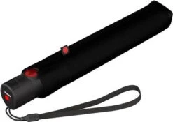 Knirps Paraplu Opvouwbaar En Automatisch - Ultra Series - Zwart -Regenjassenwinkel 1200x851