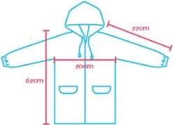 Poncho Regenponcho - Kinder Regenjas - Kinderjas - 4-6 Jaar - Regenjas - One Size - Roze Konijn -Regenjassenwinkel 1200x864 1